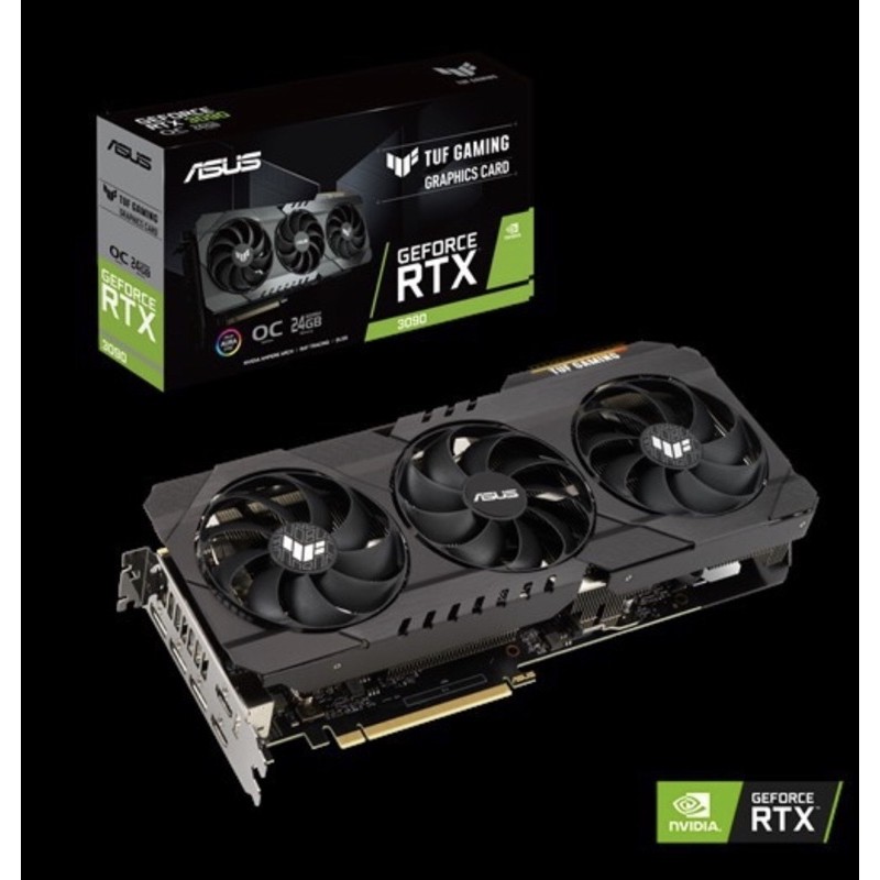 (全新現貨）Asus TUF RTX3090 24G Gaming顯示卡/顯卡 下單秒出
