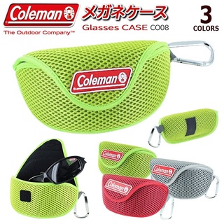 [🇯🇵日版授權🇹🇼快速發貨] Coleman© 太陽眼鏡盒 附金屬扣環 魔鬼氈 運動眼鏡盒 眼鏡收納盒 眼鏡盒 墨鏡盒