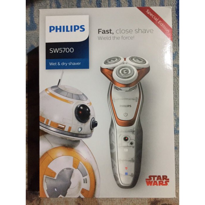 {藤井小舖}飛利浦 PHILIPS Star Wars星際大戰 BB-8 乾濕兩用刮鬍刀 SW5700