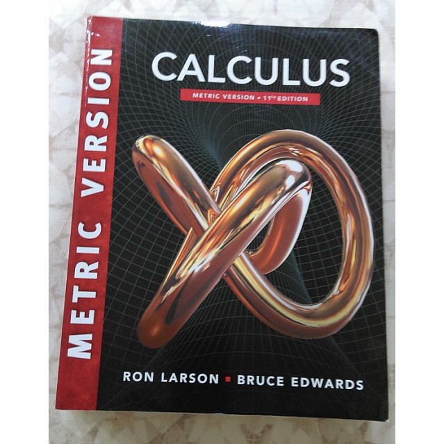 Calculus 11/e (Metric Version) LARSON(108_109 年大學指定用書, 近全新)