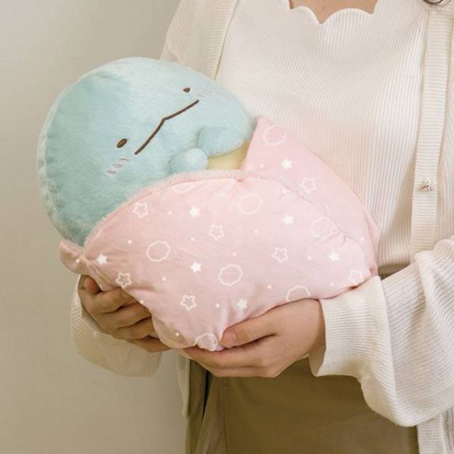 角落生物 睡衣派對系列 恐龍大娃娃 30公分 日本正版品