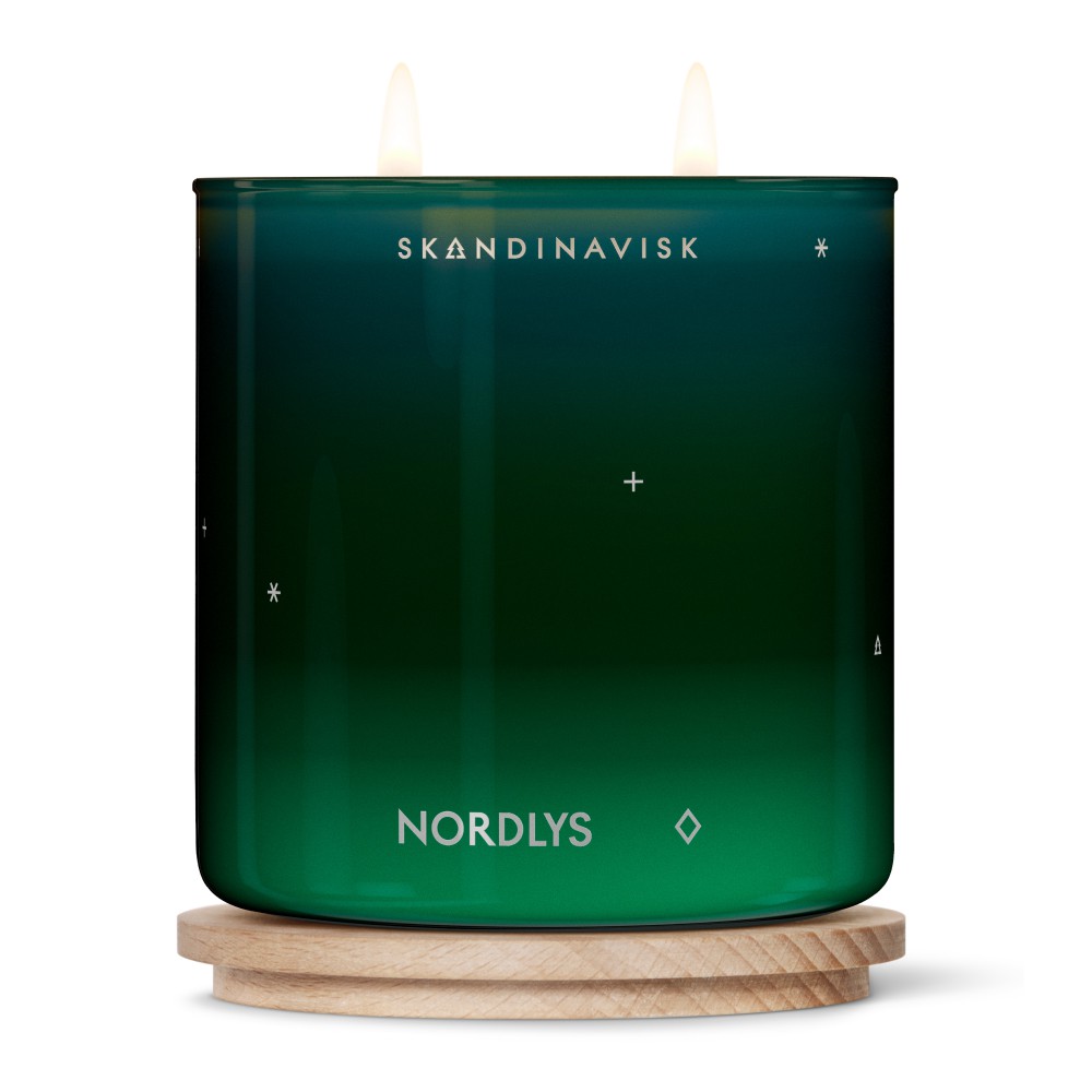 丹麥 Skandinavisk 香氛蠟燭聖誕節限定版 400g - NORDLYS 北極光 現貨 廠商直送