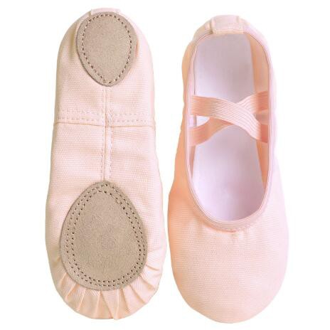 兒童芭蕾舞蹈鞋女童軟底練功鞋成人肉色跳舞鞋瑜伽貓爪鞋平底