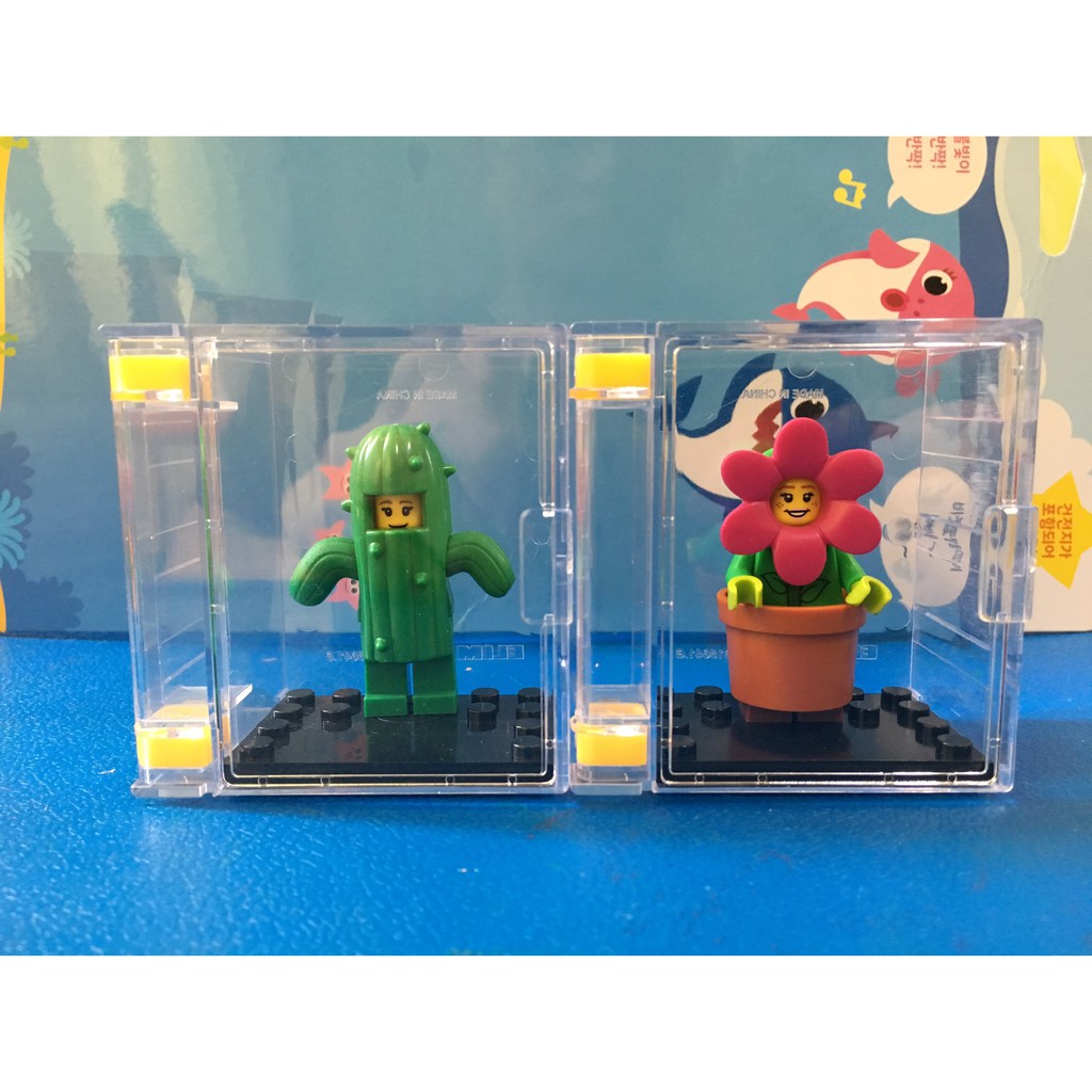 JZBK 樂高 LEGO 積木人偶 收納盒 展示盒 4x6(不含人偶和底板)