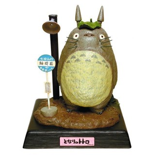 日本進口 宮崎駿 吉卜力 經典 場景 擺飾 夜燈 龍貓 站牌 龍貓totoro 豆豆龍 小夜燈 收藏 擺設 絕版