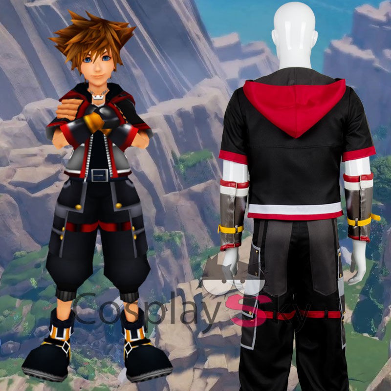王國之心3cos Kingdom Hearts Iii 索拉cos服sora Cosplay服裝 蝦皮購物