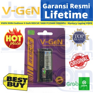 V GeN DDR4 Sodimm V-GeN 救援 16GB PC25600 3200Mhz 內存筆記本電腦 VGEN