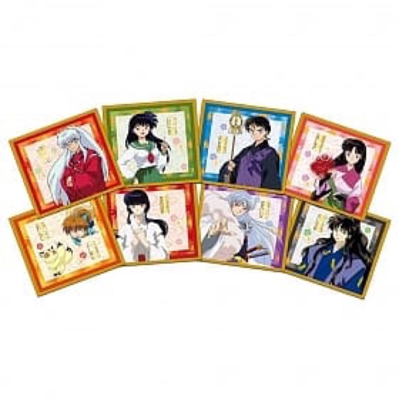 人気スポー新作 犬夜叉6枚 殺生丸色紙 キャラクターグッズ Knopfoto Com