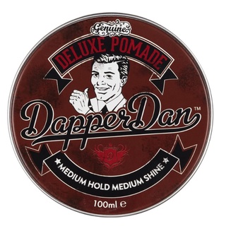 英國 Dapper Dan Deluxe Pomade 髮油 水洗式 強力中光澤 咖啡罐 水基