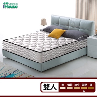 IHouse-【偏硬款】麥丹 硬式 2.4mm獨立筒床墊