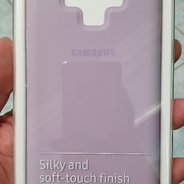 Note9 三星原廠薄型背蓋(矽膠材質)-紫