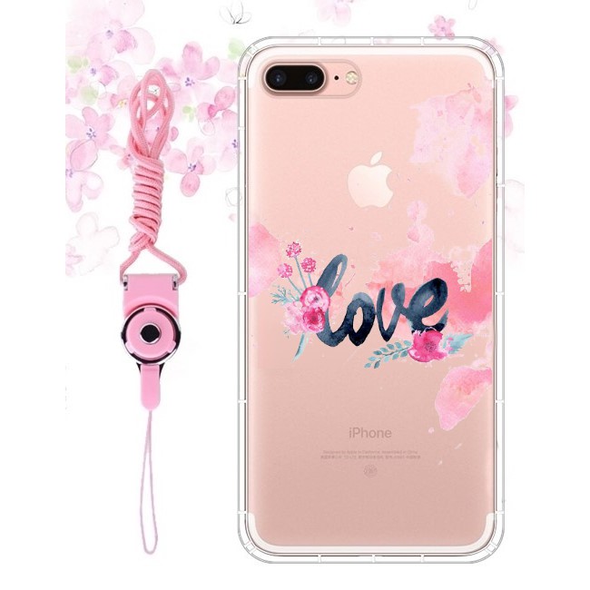 Zenfone/zoom/Live/max/deluxe/Selfie 水彩花LOVE空壓殼防摔殼氣墊 華碩手機殼