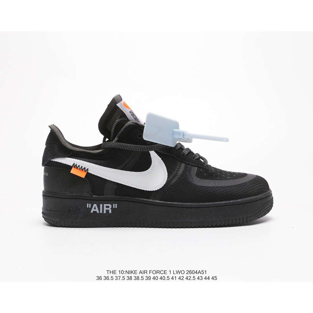 ow x air force 1 black
