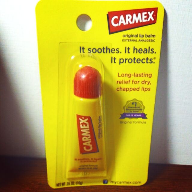 【CARMEX 小蜜媞】修護唇膏 original formula