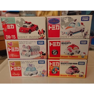 ★收藏品出清★ TOMICA 多美小汽車 迪士尼夢幻珠寶小汽車米妮冰雪奇緣雪寶kitty