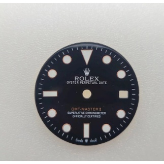 29mm 藍色夜光手錶錶盤 GMT 遊艇錶盤適用於 ETA2824-2/2836 明珠 2813/3804 海鷗 282
