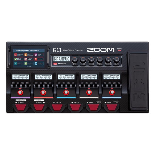 Zoom G11 旗艦級 綜合效果器 電吉他 電貝斯 綜合效果器