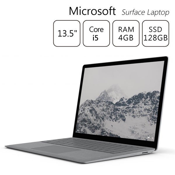 @保證原廠，免運@Microsoft Surface Laptop i5 4G 128G 13.5吋 白金色 微軟筆電