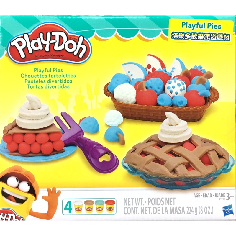 培樂多Play-Doh 創意DIY黏土 歡樂派遊戲組
