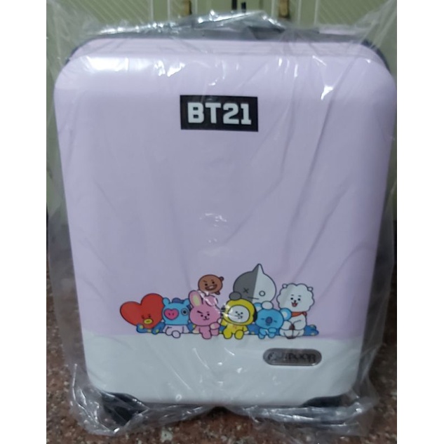宇宙明星BT21-全員集合紫色行李箱20吋(物品過大購買前先私訊)
