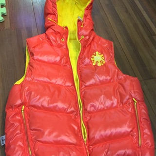 EDWIN KIDS 兒童兩面穿羽絨背心(size 120)