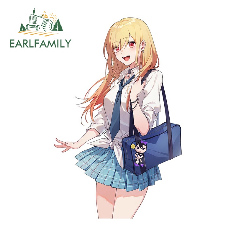 EARLFAMILY 13cm x 8.3cm My Dress-Up Darling Kitagawa Marin 汽