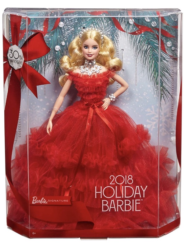 2018 holiday barbie