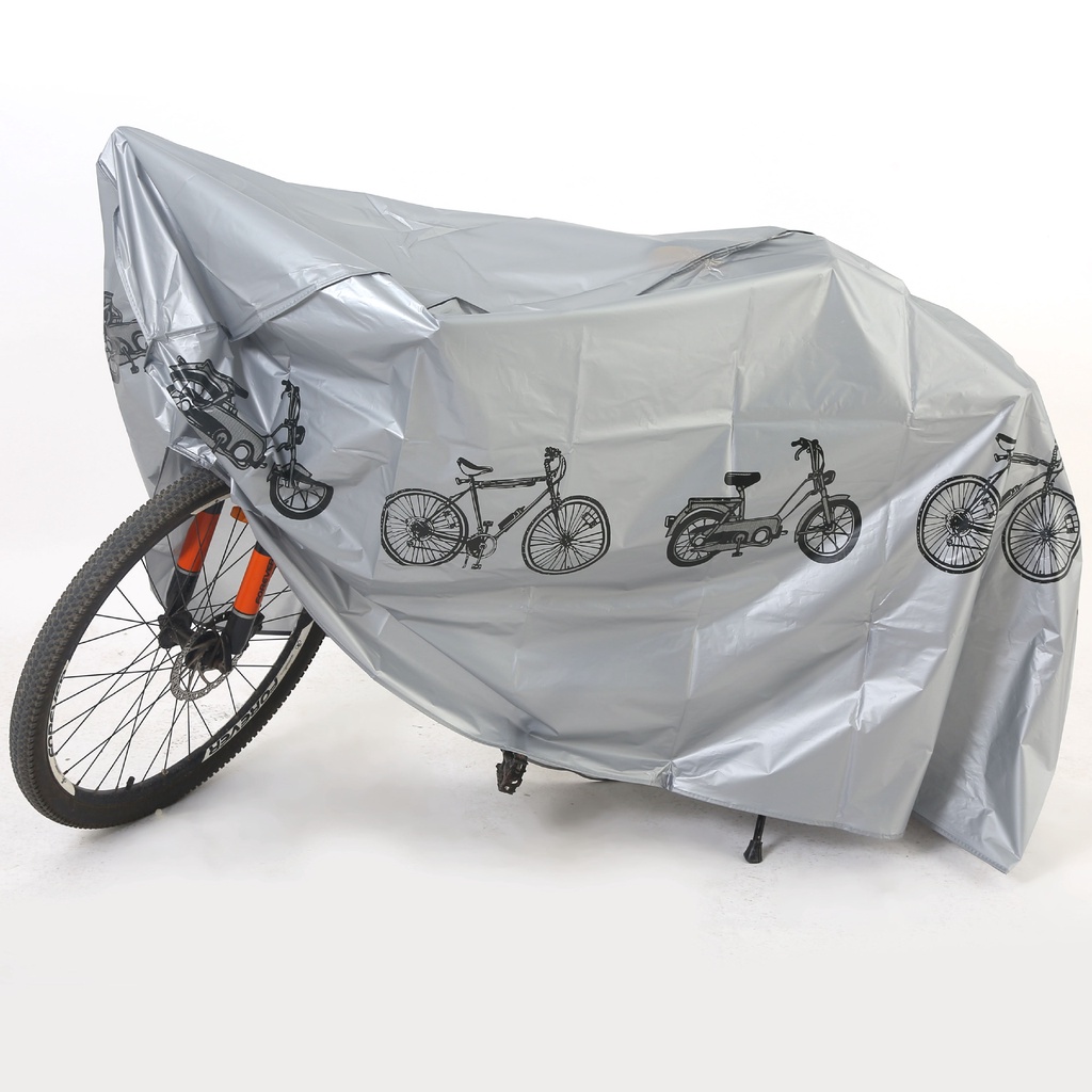 防水自行車罩戶外防紫外線山地車自行車防雨自行車罩通用踏板車輕便摩托車罩