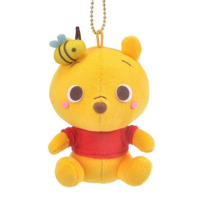 現貨 特價 日本正版 小熊維尼 玩偶 吊飾 Q版 迪士尼 購於日本 娃娃 蜜蜂 生日禮物 送禮 Pooh