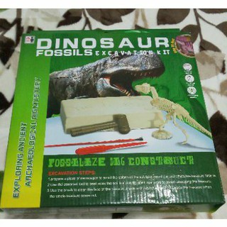 DIY恐龍化石挖掘遊戲/考古遊戲/恐龍化石組裝玩具