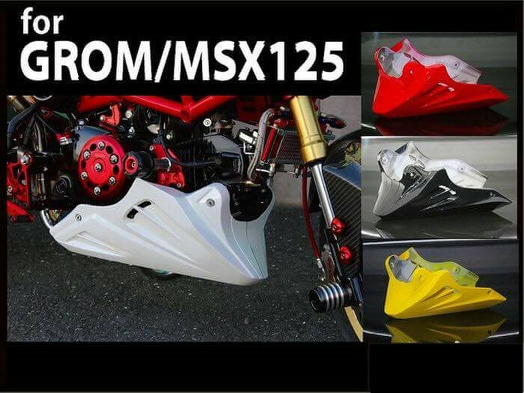 ☆車殼王☆HONDA-MSX-125-下擾流板-下整流罩-改裝-景陽部品