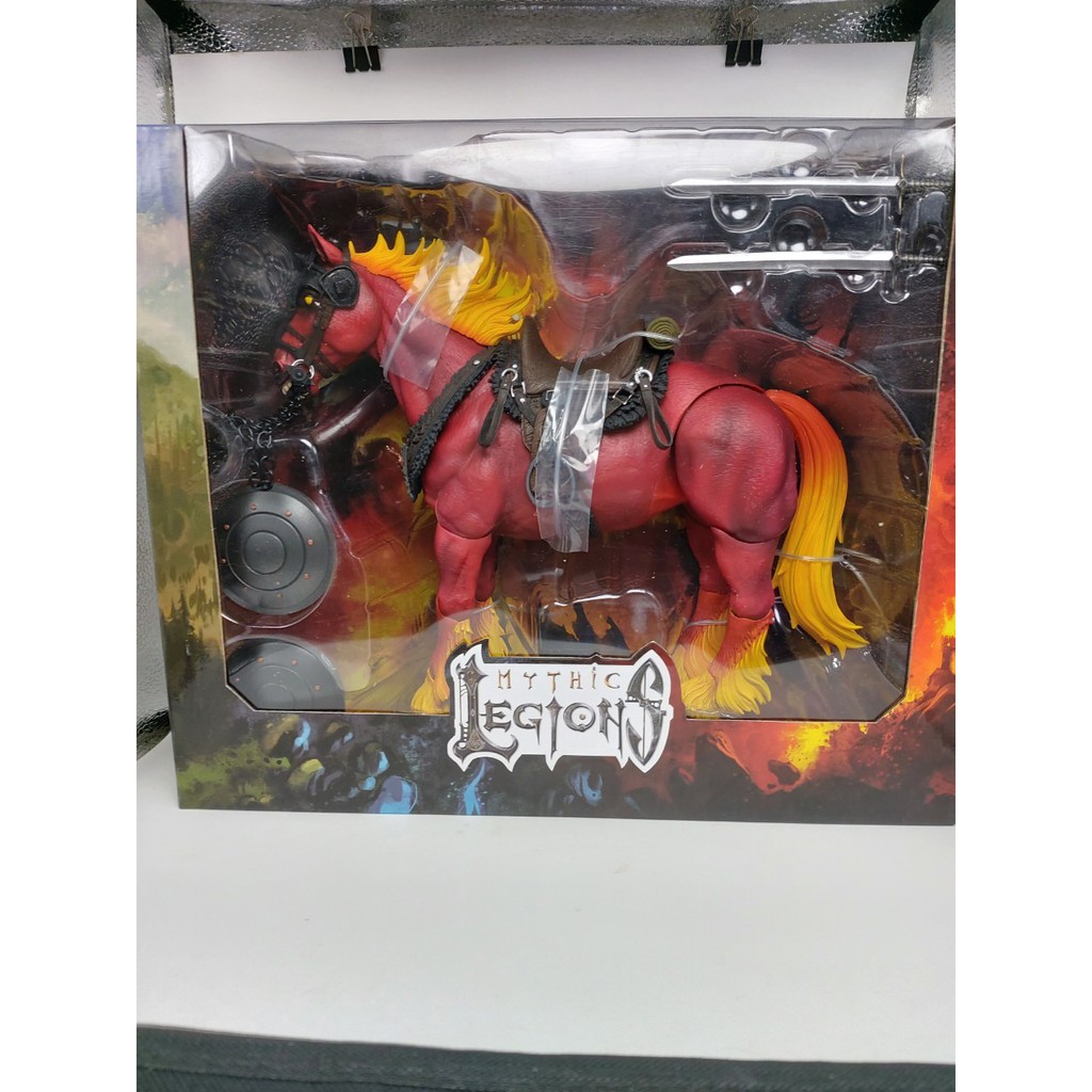 購斯特 全新未拆炎魔四騎士mythic Legions 神話軍團艾森幽靈馬美式盒裝精裝盒 蝦皮購物