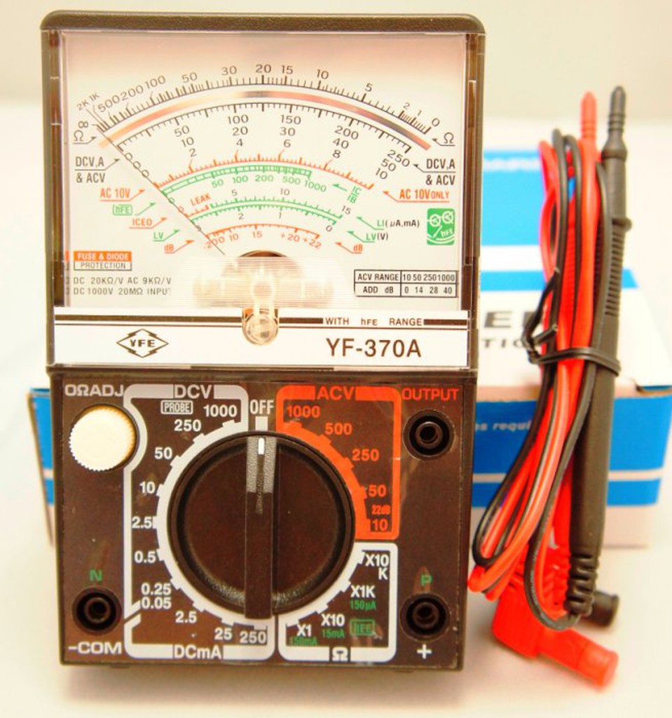 指針式三用電表 YF-370A 三用電錶 TENMARS
