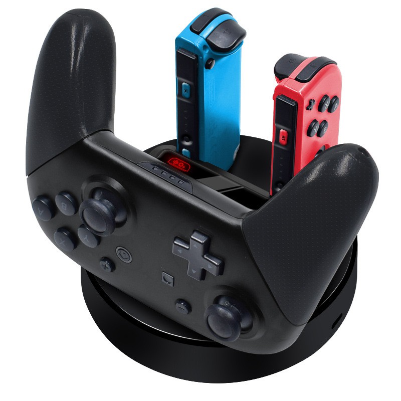 《YM3C》現貨 任天堂 Nintendo Switch 五合一手把座充 Joy-Con / Pro 充電座 充電器