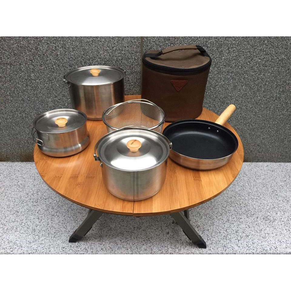 【UNRV綠大露營車俱樂部】TOP＆TOP家庭鍋具組 野營 戶外 露營