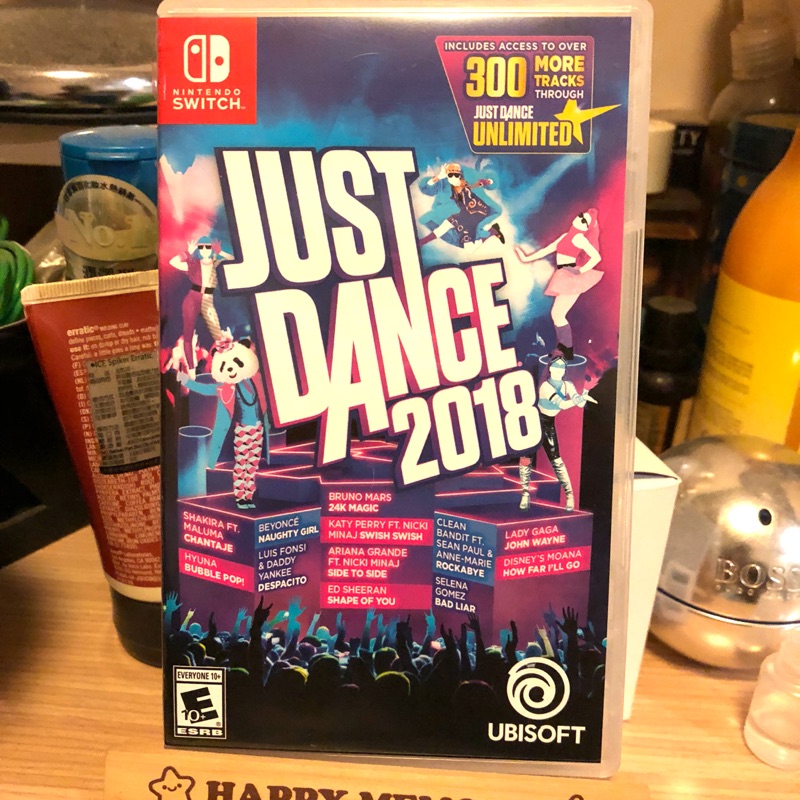 NS just dance2018 英文版