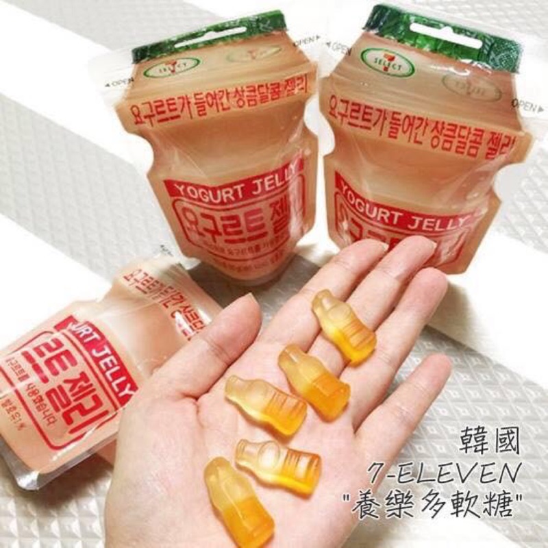 現貨降價出清中-韓國7-11獨家販售 養樂多口味軟糖 多多 乳酸菌(50g)