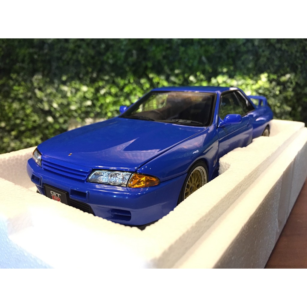 1/18 Autoart Nissan Skyline GT-R (R32) V-SPEC II Blue【MGM】