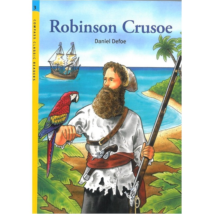 CCR3:Robinson Crusoe (with MP3)/Daniel Defoe 文鶴書店 Crane Publishing