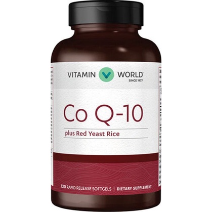 1970shop🇺🇸美國代購vitamin World維他命世界（現貨+預購）Co Q-10 Plus 紅曲米
