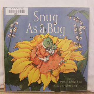 二手書📗英文繪本Snug As a Bug//Sylvia Long//學齡前