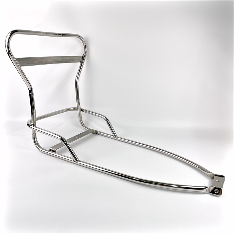 Vespa 偉士牌 老偉 進口 新品舊庫存 椅墊 保桿 後靠背 電鍍 白鐵不銹鋼 尾架