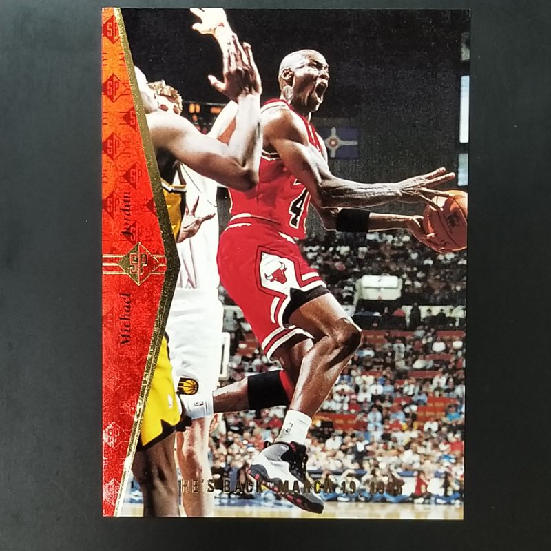 94-95 SP Michael Jordan紅鑽石卡 經典45號球衣 NBA球員卡