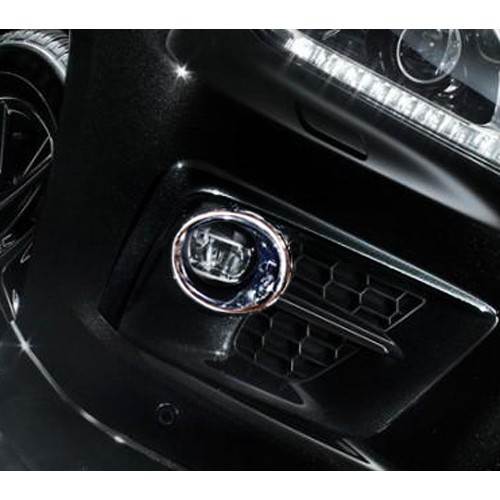 圓夢工廠 Lexus LX570 sport J200 運動版 2014~2015 改裝 鍍鉻銀 車燈框飾貼 霧燈框飾貼