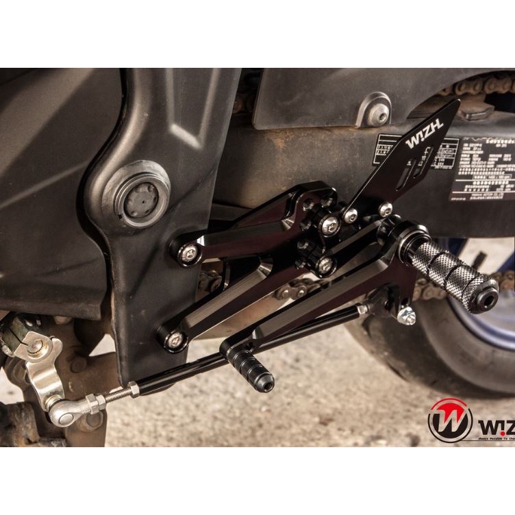 【KIRI】 W!ZH 欣炫 Yamaha YZF-R3 R3 MT-03 MT03 15年後 腳踏後移 BEV2 系列