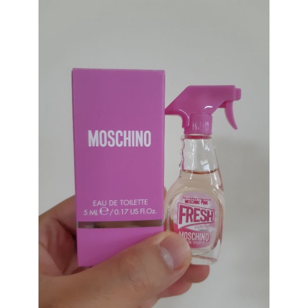 MOSCHINO粉紅小清新女性淡香水5ml