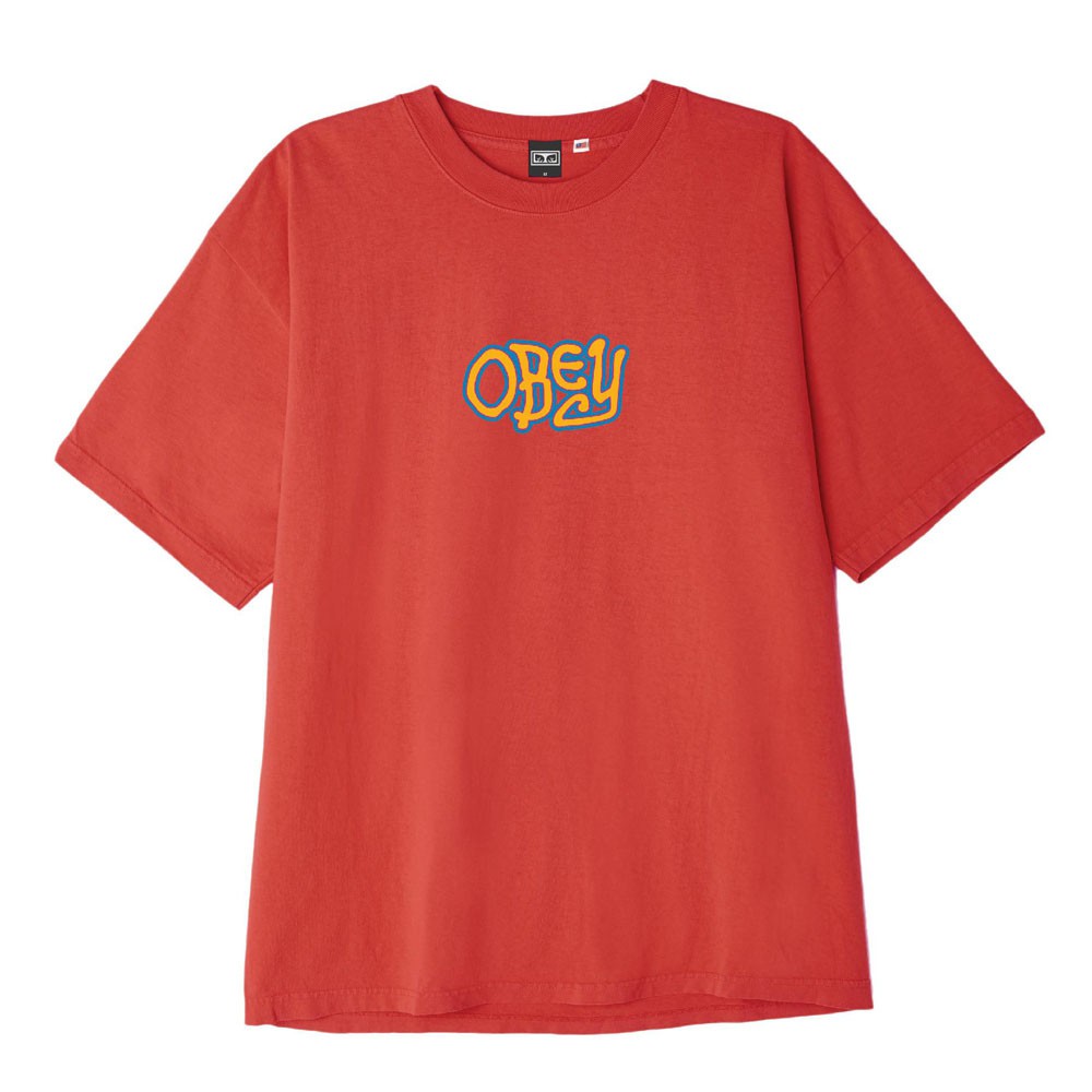 Obey Emerald T恤 (紅)《Jimi Skate Shop》