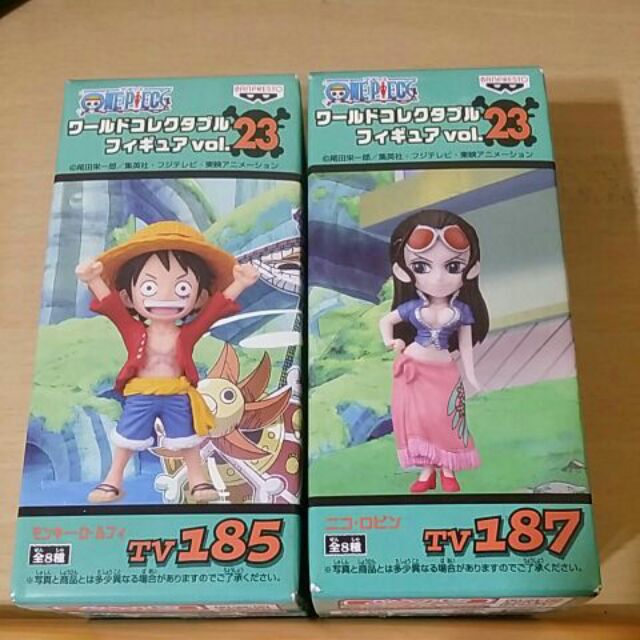 Wcf Tv185 Tv187 Vol 23 二年後兩年後新世界魯夫羅賓海賊王航海王 蝦皮購物