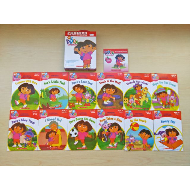 正版朵拉DORA the explorer phonics and CD