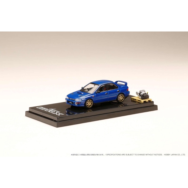 &lt;阿爾法&gt;Hobby Japan SUBARU IMPREZA WRX GC8 1992 Sport Blue